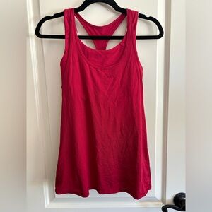 Lululemon All Sport Support Tank - Cranberry